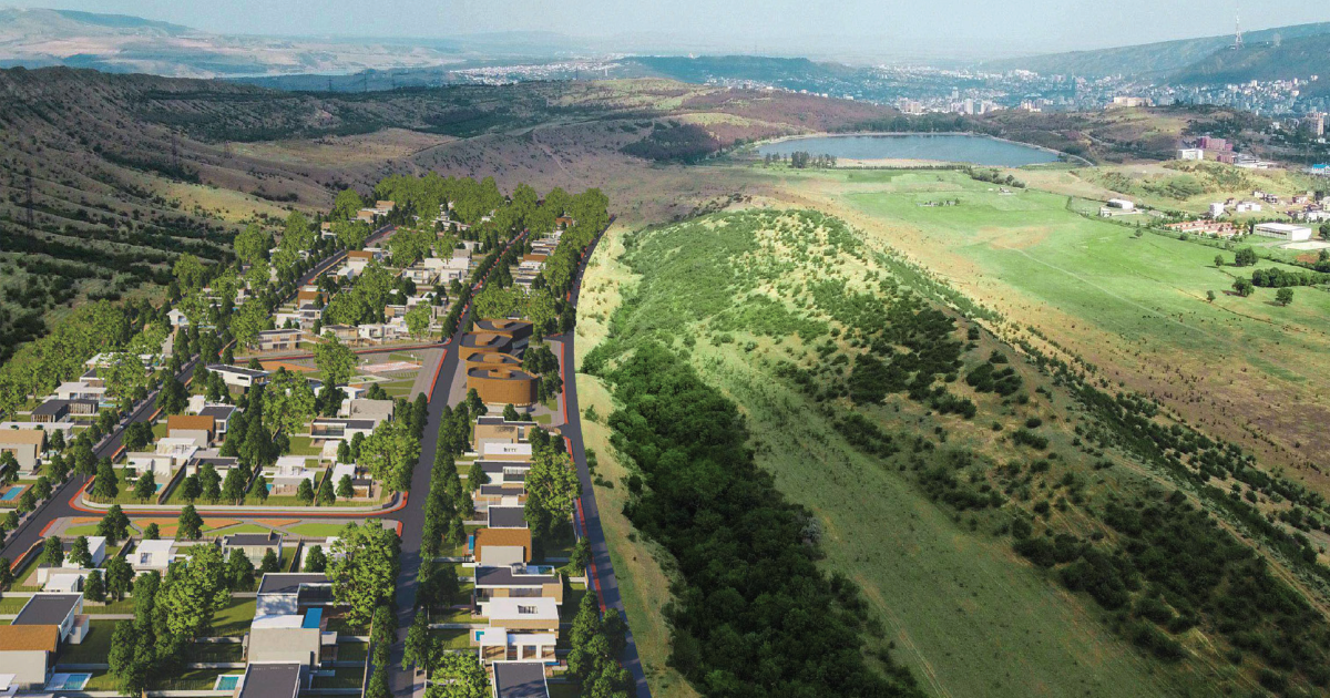 Lisi Topograph - a modern residential area of private houses at the ...